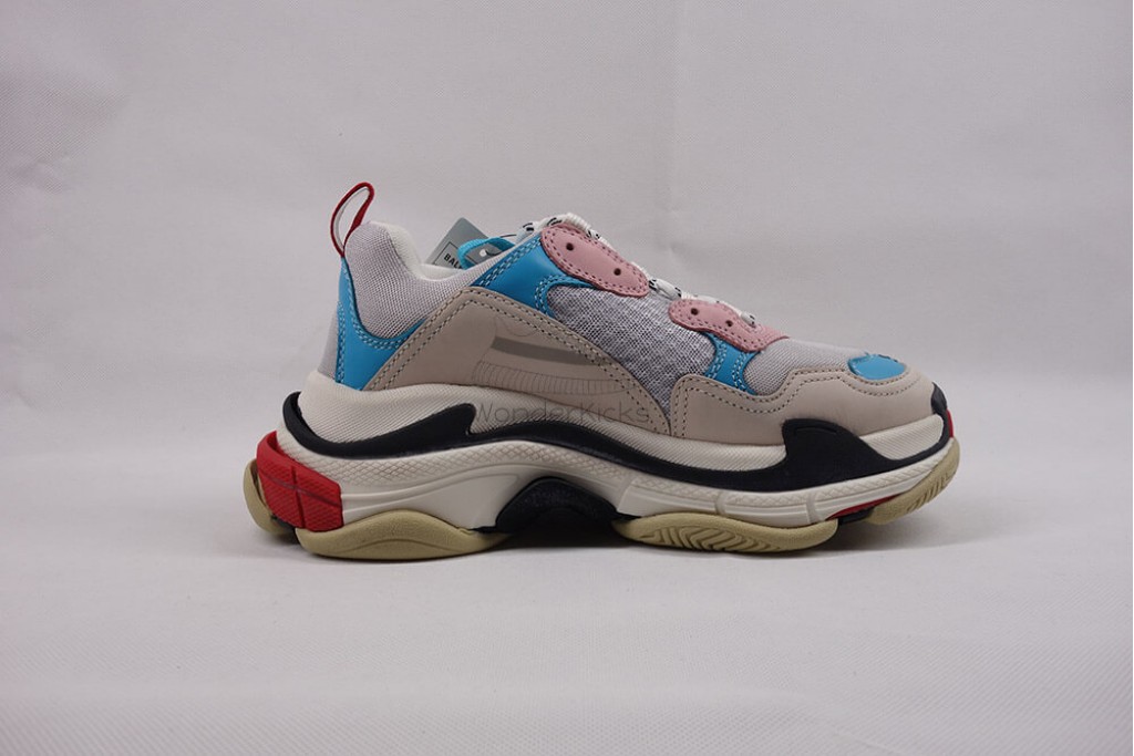 bc triple s trainer white blue pink bc triple s trainer white blue pink