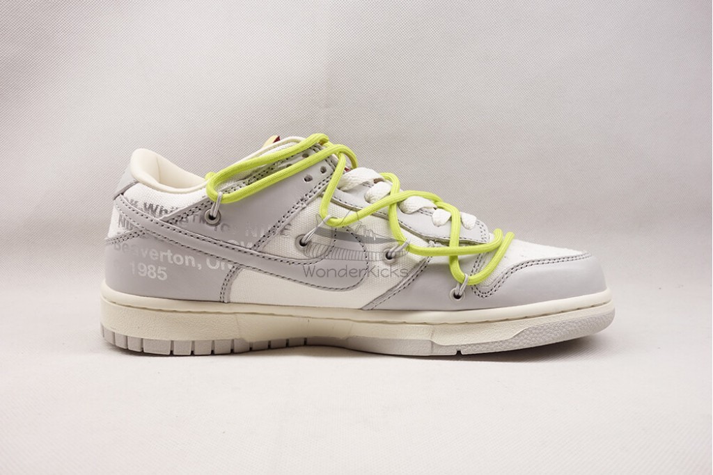 dunk low off white lot 8 dunk low off white lot 8